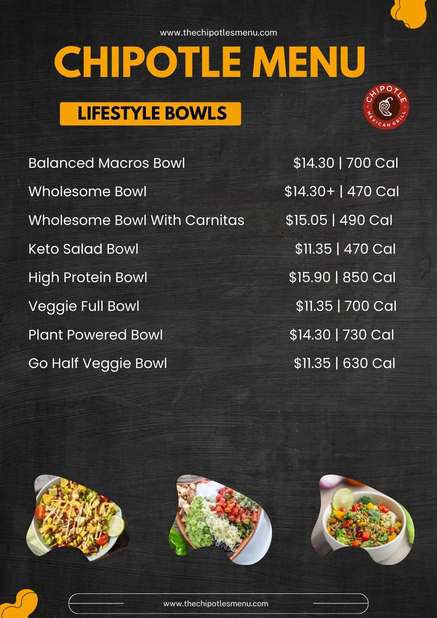 Chipotle Lifestyle Bowls